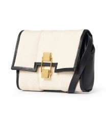 Front image thumbnail - DeMellier - Mini Alexandria Canvas and Leather Crossbody Bag