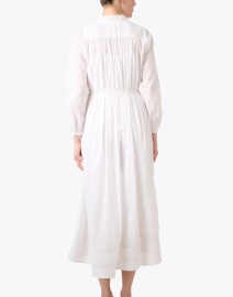 Back image thumbnail - Xirena - Charlotte White Cotton Dress
