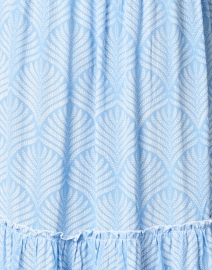Fabric image thumbnail - Walker & Wade - Christina Periwinkle Palm Printed Midi Dress