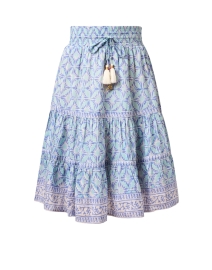 Pia Blue Print Skirt 