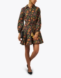 Look image thumbnail - Ro's Garden - Poppy Multi Floral Print Shirt Dress