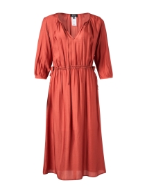 Product image thumbnail - A.P.C. - Eve Terracotta Red Dress