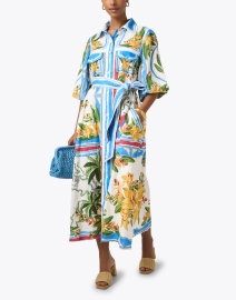 Look image thumbnail - Farm Rio - Multi Print Shirt Dress