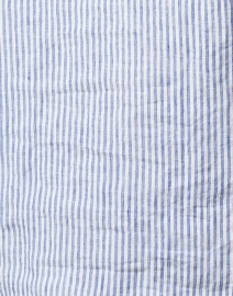 Fabric image thumbnail - Frank & Eileen - Mary Blue Stripe Linen Shirt Dress