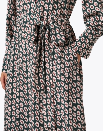 Extra_1 image thumbnail - Odeeh - Multi Print Silk Shirt Dress