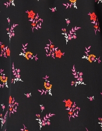 Fabric image thumbnail - Kobi Halperin - Neo Black Multi Print Silk Crepe Blouse
