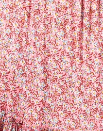 Fabric image thumbnail - Poupette St Barth - Soledad Pink Print Smocked Dress