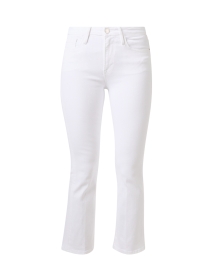 Product image thumbnail - Frame - Le Crop White Bootcut Jean 