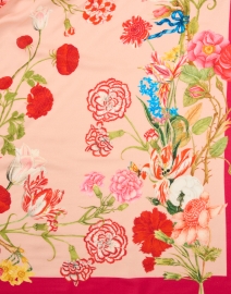 Fabric image thumbnail - St. Piece - Ruby Pink Floral Print Wool Scarf