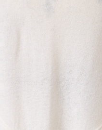 Fabric image thumbnail - Kinross - Ivory Cashmere Ruffle Trim Wrap