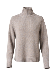 Product image thumbnail - Allude - Grey Wool Cashmere Sweater