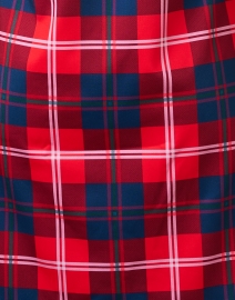 Fabric image thumbnail - Gretchen Scott - Red Plaid Ruffle Neck Dress