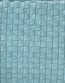 Fabric image thumbnail - Clare V. - Midi Sac Blue Leather Crossbody Bag