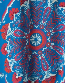 Fabric image thumbnail - Figue - Eliza Blue Print Kaftan