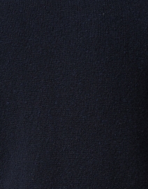 Fabric image thumbnail - Amina Rubinacci - Nice Navy Wool Cashmere Cardigan