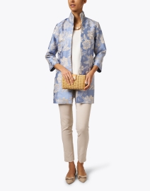 Look image thumbnail - Connie Roberson - Rita Periwinkle Blue Floral Jacket