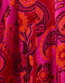 Fabric image thumbnail - Farm Rio - Pink Print Zipper Maxi Dress