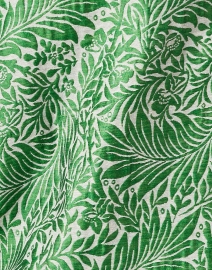 Fabric image thumbnail - Cinzia Rocca Icons - Green Jacquard Jacket 