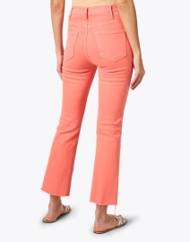 Back image thumbnail - Mother - The Hustler Coral High Waist Ankle Jean