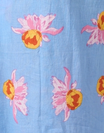 Fabric image thumbnail - Lisa Corti - Blue Multi Print Cotton Kaftan
