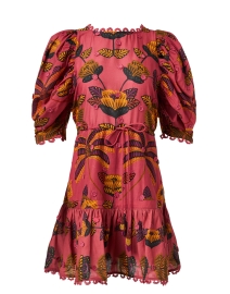 Product image thumbnail - Farm Rio - Pink Multi Print Dress