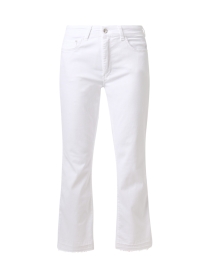 Product image thumbnail - MAC Jeans - Dream White Kick Flare Jean