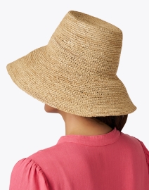 Look image thumbnail - Seventy - Beige Raffia Bucket Hat