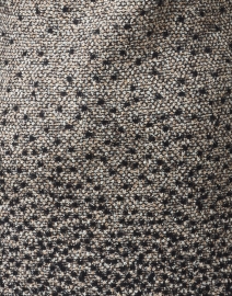Fabric image thumbnail - Marc Cain - Grey and Black Wool Cotton Tweed Dress