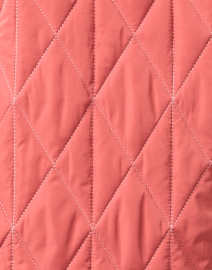 Fabric image thumbnail - Jane Post - Coral and Blue Reversible Quilted Jacket