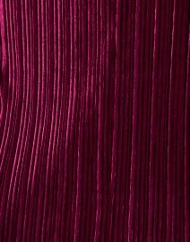 Fabric image thumbnail - Shoshanna - Raquel Red Pleated Velvet Dress