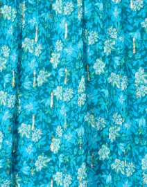 Shoshanna - Edie Blue Floral Chiffon Top