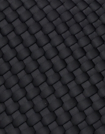 Fabric image thumbnail - Naghedi - St. Barths Mini Solid Black Woven Handbag