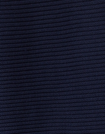 Kinross - Navy Ribbed Cotton Cardigan