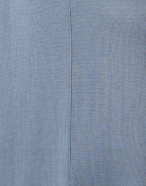 Fabric image thumbnail - Repeat Cashmere - Steel Blue Cotton Blend Knit Dress