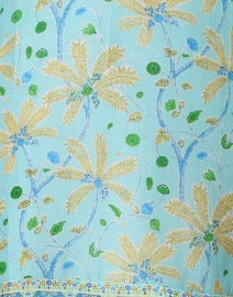 Fabric image thumbnail - Bella Tu - Turquoise Print Tunic Dress