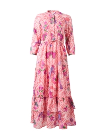 Bazaar Pink Print Cotton Dress