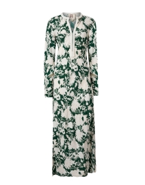 Rosalind Green Print Maxi Dress