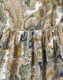 Fabric image thumbnail - Veronica Beard - Kadar Multi Print Linen Dress