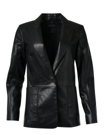 Benji Black Faux Leather Jacket