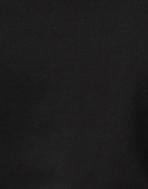 Fabric image thumbnail - Veronica Beard - Coralee Black Jersey Puff Sleeve Top