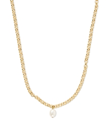 Front image thumbnail - Peracas - Paros Gold and Pearl Necklace