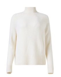 Ivory Wool Cashmere Sweater
