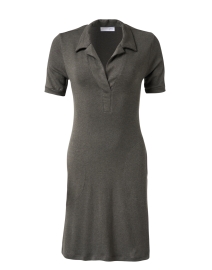 Product image thumbnail - Southcott - Gracen Olive Green Knit Dress