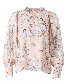 Shoshanna - Lyam Pink and Multi Floral Print Top