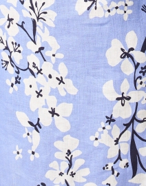 Fabric image thumbnail - Sail to Sable - Blue and White Print Tunic Dress