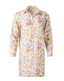 Hunter Multi Floral Linen Shirt Dress