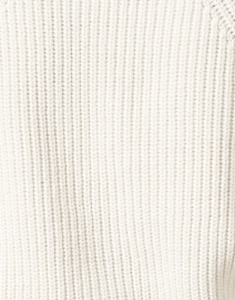 Fabric image thumbnail - White + Warren - White Cotton Linen Cardigan