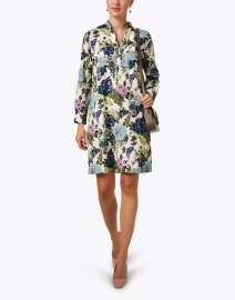 Look image thumbnail - Rosso35 - Multi Floral Print Corduroy Dress