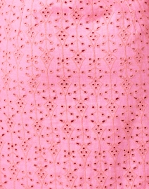 Fabric image thumbnail - Sail to Sable - Pink Eyelet Tunic Dress