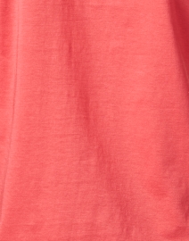 Fabric image thumbnail - Lafayette 148 New York - The Modern Coral Cotton Tee